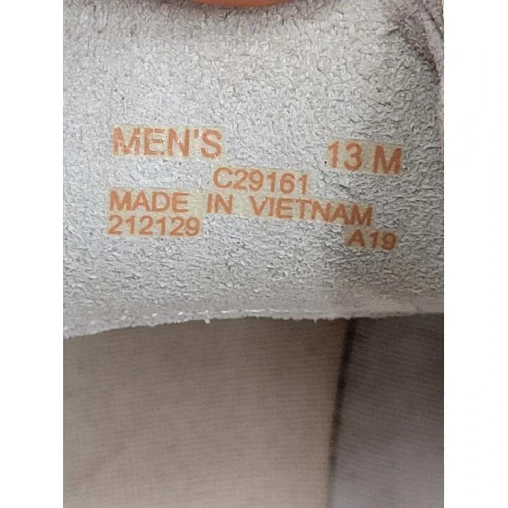 Cole Haan Men's Grandpro Turf Sneaker Ivory Tumbled-Stone Suede Mens Size 13 M